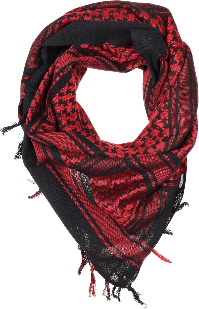 VIVIAN & VINCENT Store Shemagh Tactical Desert Scarf Keffiyeh Cotton Scarf Wrap for Men And Women - Image 2